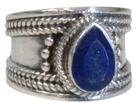 Couverture du livre « Bague lapis lazuli argent 925 large t53 » de  aux éditions Dg-exodif