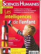 Couverture du livre « Sciences humaines n 303 les intelligences de l'enfant - mai 2018 » de  aux éditions Sciences Humaines