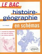 Couverture du livre « Le bac histoire-geographie en schemas » de Grimoult aux éditions Ellipses Marketing