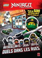 Couverture du livre « Lego ninjago duels dans les rues » de  aux éditions Carabas