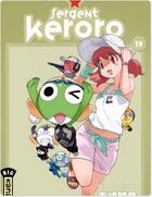 Couverture du livre « Sergent keroro t.19 » de Mine Yoshizaki aux éditions Kana