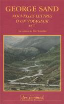 Couverture du livre « Nouvelles lettres d'un voyageur ; 1877 » de George Sand aux éditions Des Femmes