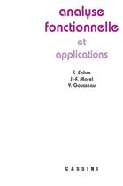 Couverture du livre « Analyse fonctionnelle appliquee » de Morel Jean Francois aux éditions Vuibert