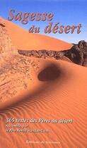 Couverture du livre « Sagesse du désert ; 365 textes des pères du désert » de Benoit Standaert aux éditions Solesmes