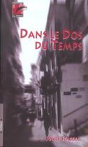 Couverture du livre « Dans le dos du temps » de Joelle Stagoll aux éditions L'hebe