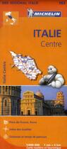 Couverture du livre « Italie centre » de Collectif Michelin aux éditions Michelin