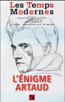 Couverture du livre « Les temps modernes - l'enigme artaud » de  aux éditions Gallimard