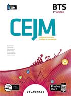 Couverture du livre « Culture economique, juridique et manageriale (cejm) 1re annee bts 2020 » de  aux éditions Delagrave