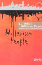 Couverture du livre « Millenium people » de J. G. Ballard aux éditions Denoel