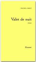 Couverture du livre « Valet de nuit » de Michel Host aux éditions Grasset