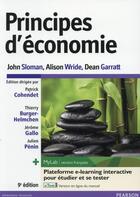 Couverture du livre « Principes d'économie (9e édition) » de John Sloman aux éditions Pearson