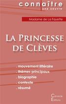 Couverture du livre « La princesse de Clèves, de Madame de Lafayette » de  aux éditions Editions Du Cenacle