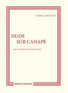 Couverture du livre « Duos sur canapé » de Marc Camoletti aux éditions Librairie Theatrale