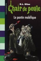 Couverture du livre « Chair de poule Tome 14 : le pantin maléfique » de R. L. Stine aux éditions Bayard Jeunesse