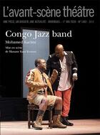 Couverture du livre « Congo jazz band » de Mohamed Kacimi aux éditions Avant-scene Theatre