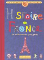 Couverture du livre « Histoire de France t.2 ; de la renaissance à nos jours » de Delphine Deren aux éditions Mila