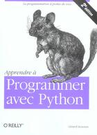 Couverture du livre « O'reilly app.prog.python 2ed (2e édition) » de Swinnen aux éditions O Reilly France