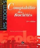 Couverture du livre « Comptabilite des societes » de Grandguillot/Grandgu aux éditions Gualino