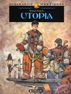 Couverture du livre « Géographie martienne t.1 ; Utopia » de Sergio Garcia et Lola Moral aux éditions Dargaud