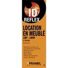 Couverture du livre « Id reflex' location en meuble - lmp / lmnp 3e edition » de Mahinc Celine aux éditions Arnaud Franel