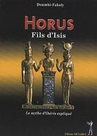 Couverture du livre « Horus ; fils d'Isis » de Doumbi Fakoly aux éditions Menaibuc