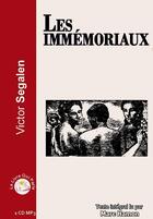 Couverture du livre « Les immemoriaux » de Victor Segalen aux éditions Le Livre Qui Parle