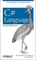 Couverture du livre « C# language pocket reference » de Peter Drayton aux éditions O Reilly