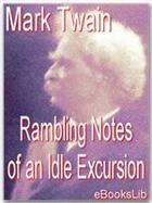 Couverture du livre « The Rambling Notes of an Idle Excursion » de Mark Twain aux éditions Ebookslib