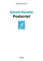 Couverture du livre « Postscript » de Gérard Genette aux éditions Seuil