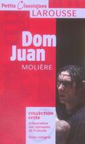 Couverture du livre « Dom Juan » de Moliere aux éditions Larousse