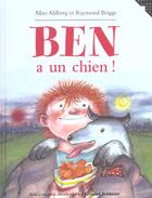 Couverture du livre « Ben a un chien! » de Ahlberg/Briggs aux éditions Gallimard-jeunesse