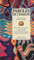 Couverture du livre « Paroles de chamans » de Henri Gougaud aux éditions Albin Michel
