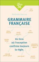 Couverture du livre « Grammaire française » de Nathalie Baccus aux éditions J'ai Lu