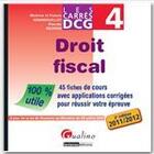 Couverture du livre « Droit fiscal (édition 2011/2012) » de Beatrice Grandguillot et Francis Grandguillot et Pascale Recroix aux éditions Gualino