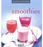 Couverture du livre « Délicieuses recettes de smoothies » de Sylvie Ait-Ali aux éditions Editions Esi