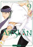 Couverture du livre « The heroic legend of Arslan Tome 9 » de Hiromu Arakawa et Yoshiki Tanaka aux éditions Kurokawa