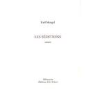 Couverture du livre « Les séditions » de Karl Mengel aux éditions Leo Scheer