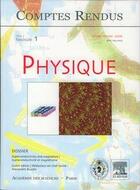 Couverture du livre « Comptes rendus academie des sciences physique tome 7 fasc 1 janvfev 2006 superconductivity and magne » de Buzdin aux éditions Lavoisier Diff