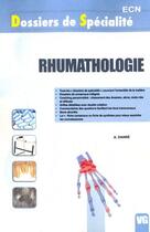 Couverture du livre « Dsp rhumathologie » de Danre A. aux éditions Vernazobres Grego