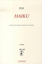 Couverture du livre « Haïku » de Issa aux éditions Verdier