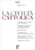 Couverture du livre « La civilta cattolica 0821 » de Sj Antonio Spadaro aux éditions Parole Et Silence