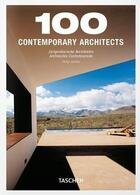 Couverture du livre « 100 architectes contemporains » de Philip Jodidio aux éditions Taschen