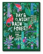 Couverture du livre « Day & night rainforest explore the world around-the-clock » de  aux éditions Victionary