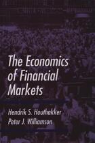 Couverture du livre « The Economics of Financial Markets » de Williamson Peter J aux éditions Oxford University Press Usa