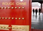 Couverture du livre « ROUGE CHINE (Calendrier mural 2020 DIN A4 horizontal) ; La Chine et son rouge omniprésent (Calendrier mensuel, 14 Pages ) » de Jean-Luc Rollier aux éditions Calvendo