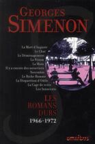 Couverture du livre « Les romans durs t.12 ; 1966-1972 » de Georges Simenon aux éditions Omnibus