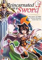 Couverture du livre « Reincarnated as a sword Tome 3 » de Yu Tanaka et Tomowo Maruyama et Llo aux éditions Ototo