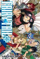 Couverture du livre « Fairy Tail + ; fanbook » de Hiro Mashima aux éditions Pika