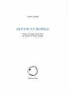 Couverture du livre « Artiste et modèle » de Carol Snow aux éditions Unes