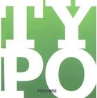 Couverture du livre « Typo » de  aux éditions Pageonepub